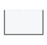 Magnetic Clear Acrylic Plexiglass Document Holder - (Pack of 10) 1/8" Thick. - CYANvisuals