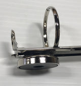 Magnetic Hanging Binder Rings, 3 Rings, 1.5", 20 lb Pull Strength. - CYANvisuals