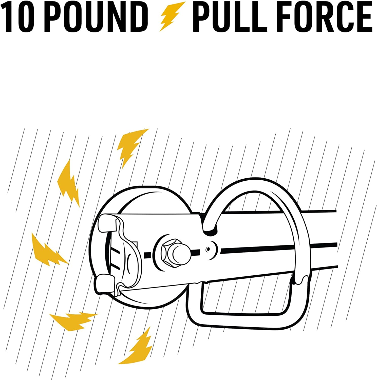 Magnetic Hanging Binder Rings, 3 Rings, 1.5", 20 lb Pull Strength. - CYANvisuals