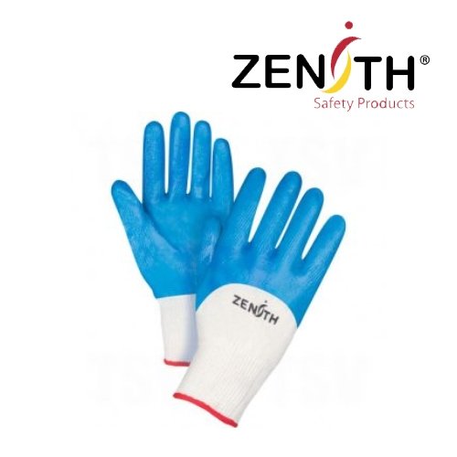 Mediumweight Nitrile Coated Gloves - CYANvisuals