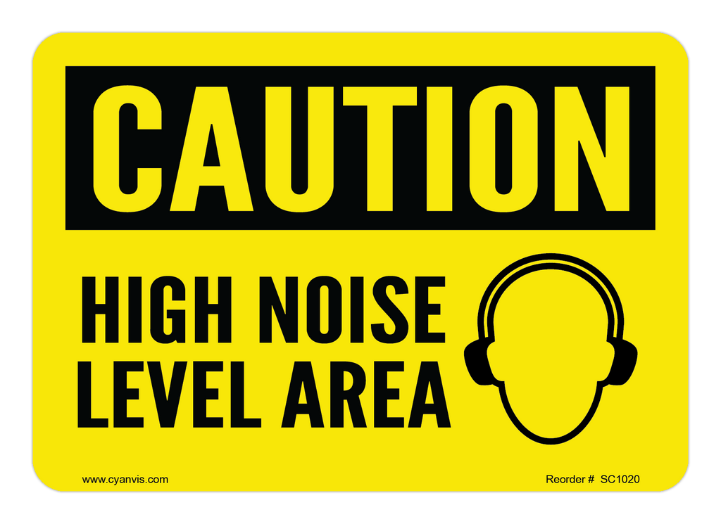 High quality Caution safety sign