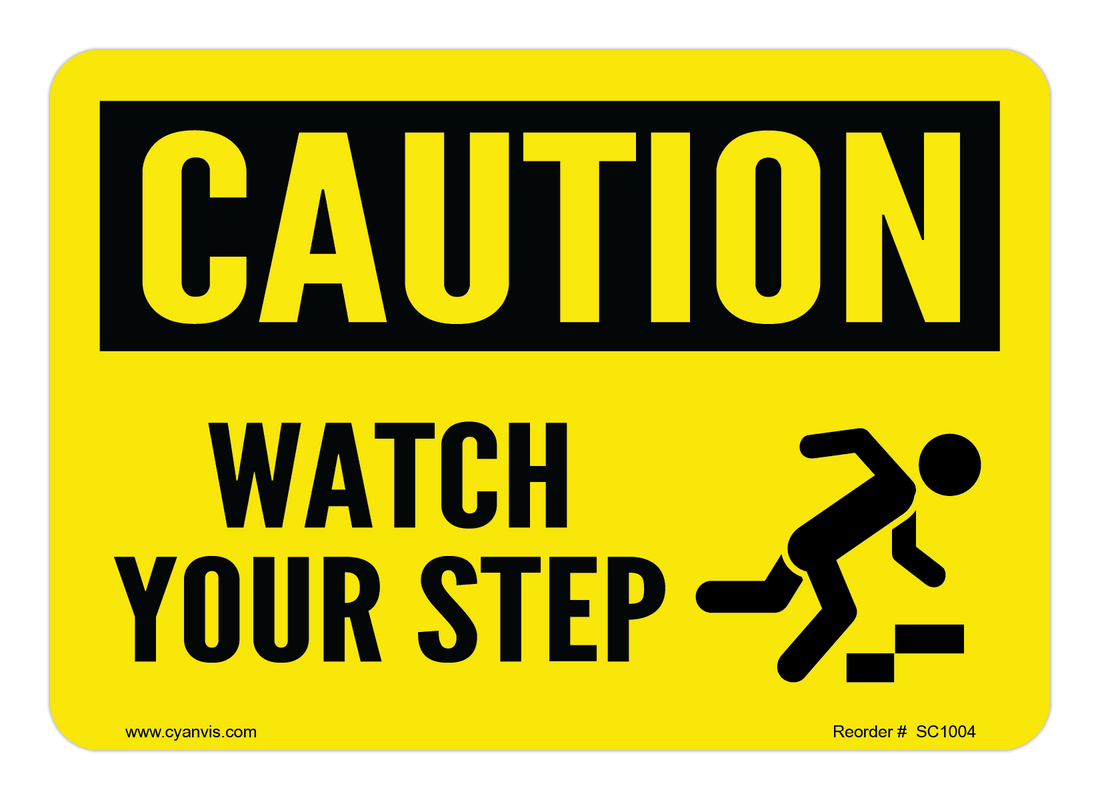 High quality Caution safety sign – CYANvisuals.com