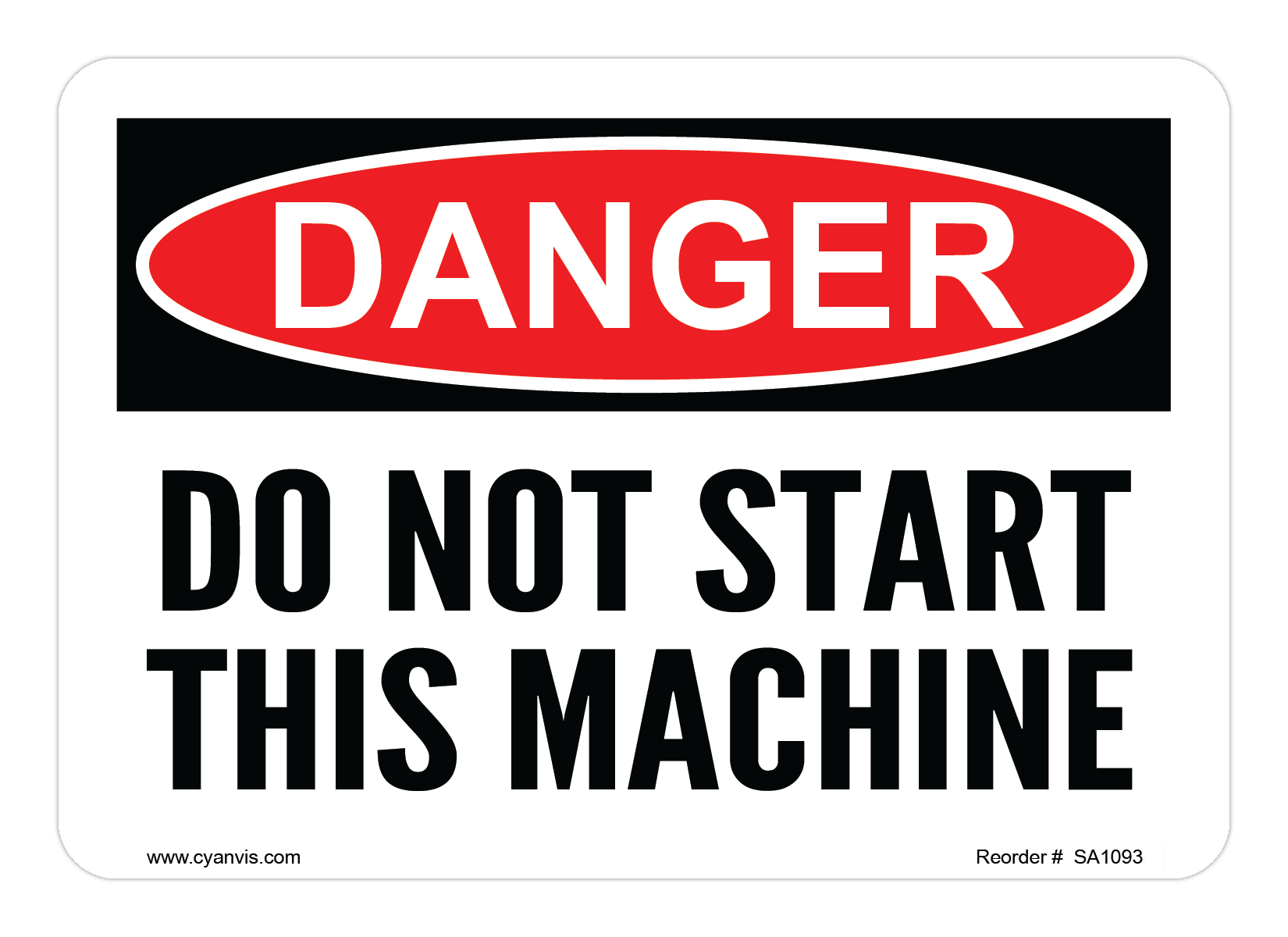 High quality Danger safety sign – CYANvisuals.com