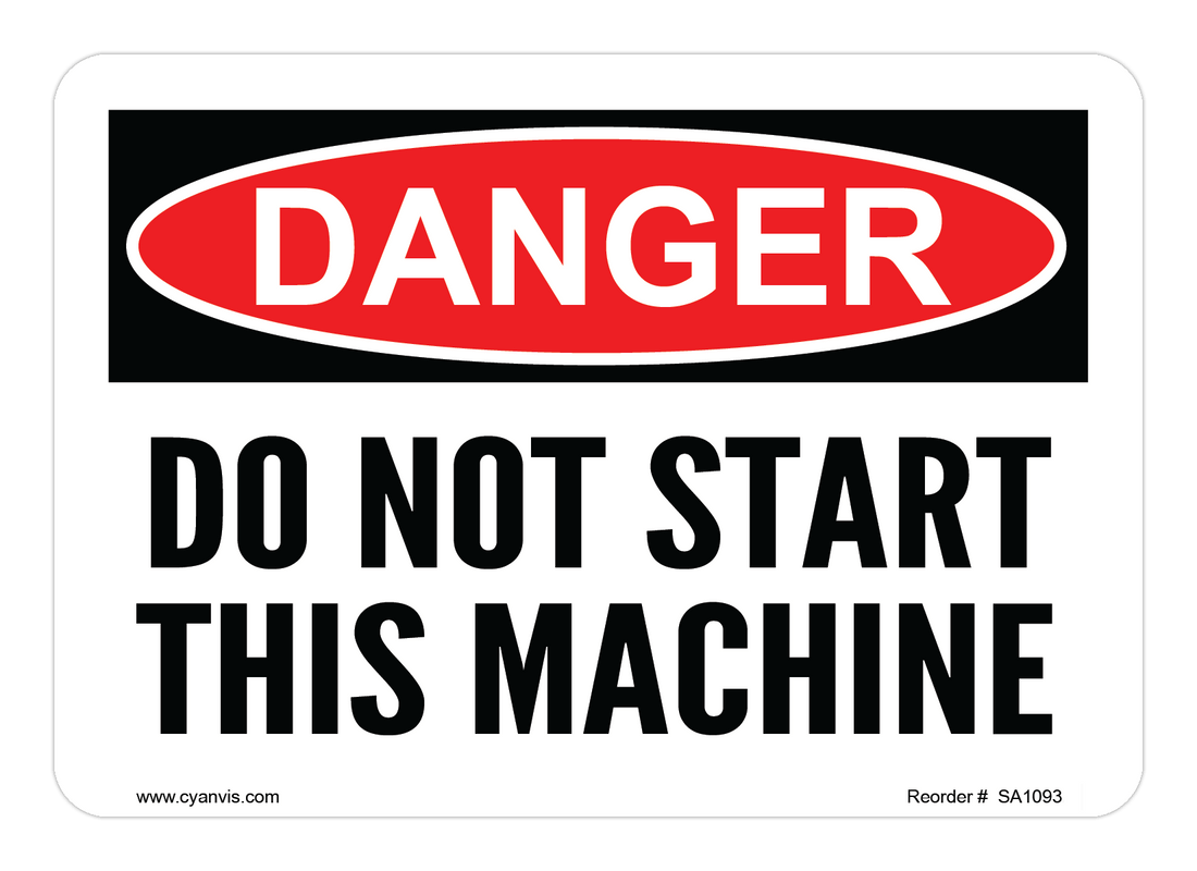 High quality Danger safety sign – CYANvisuals.com