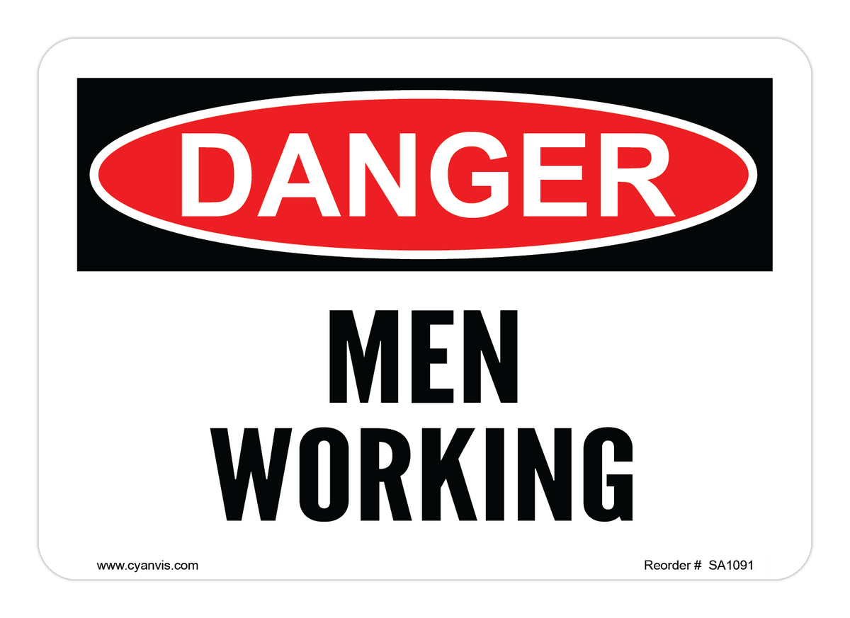 High quality Danger safety sign