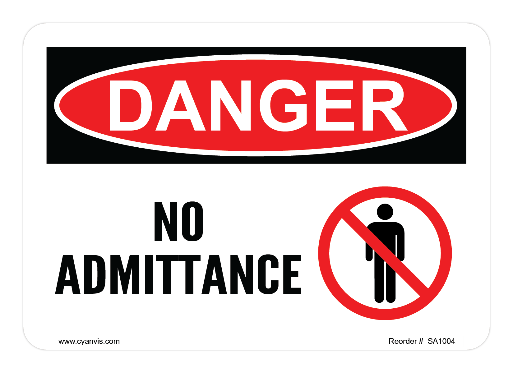 High quality Danger safety sign – CYANvisuals.com