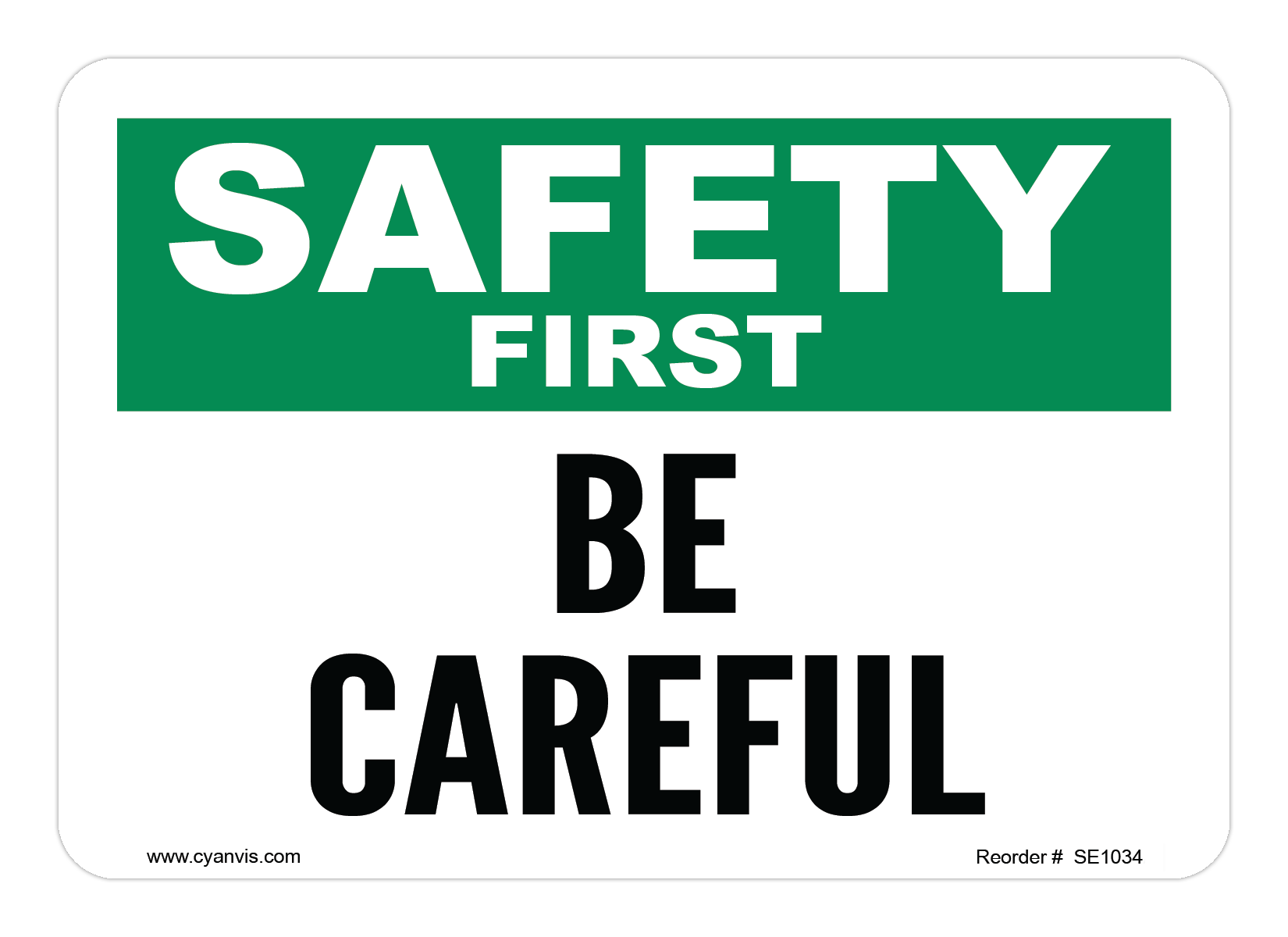 High quality Safety & Housekeeping safety sign – CYANvisuals.com