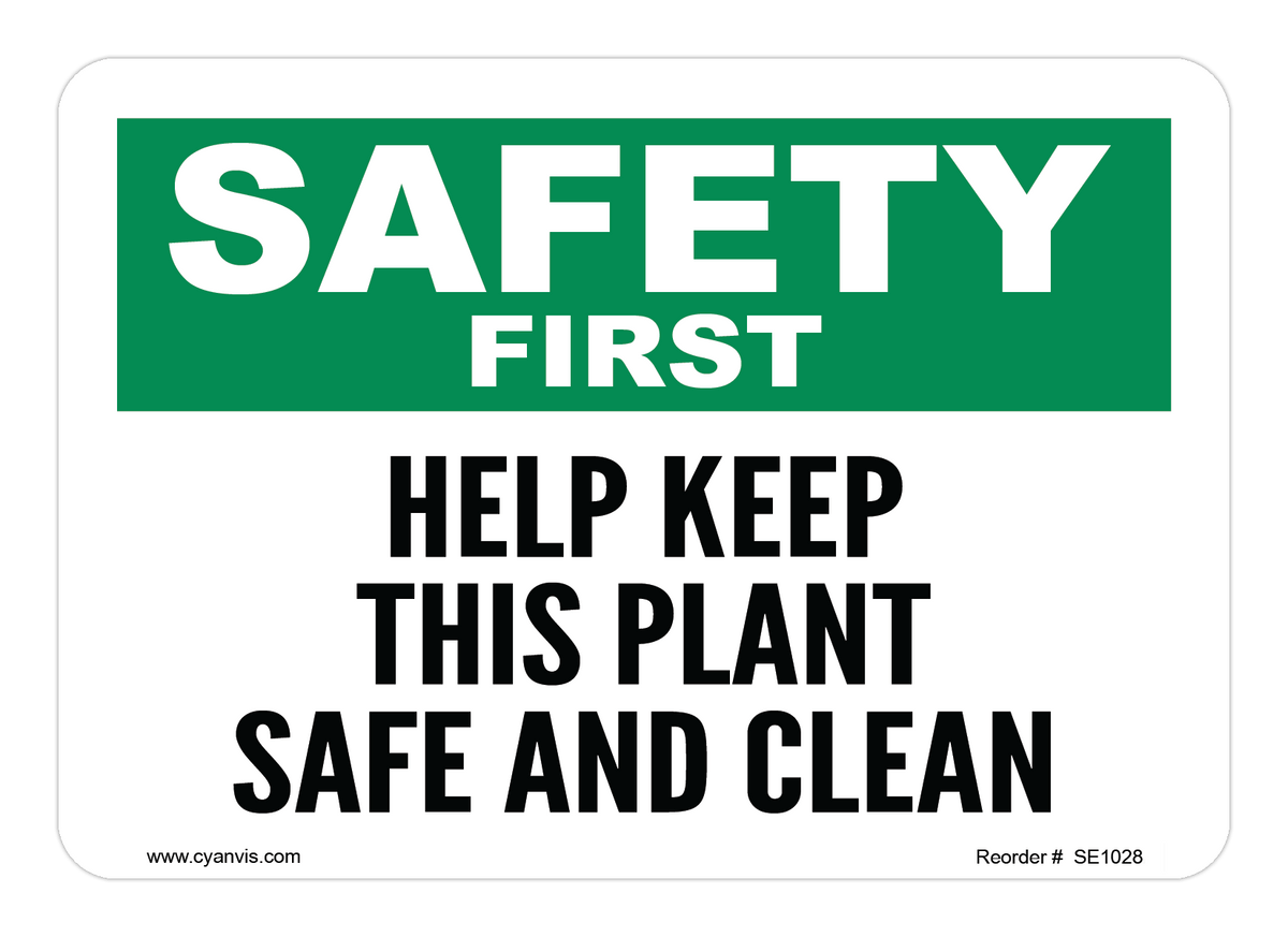 Keeping Sign High quality Safety & Housekeeping safety sign