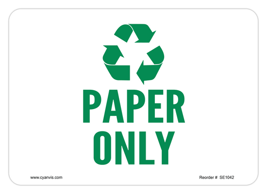 Protective Paper Sign High quality Safety & Housekeeping safety sign – CYANvisuals.com