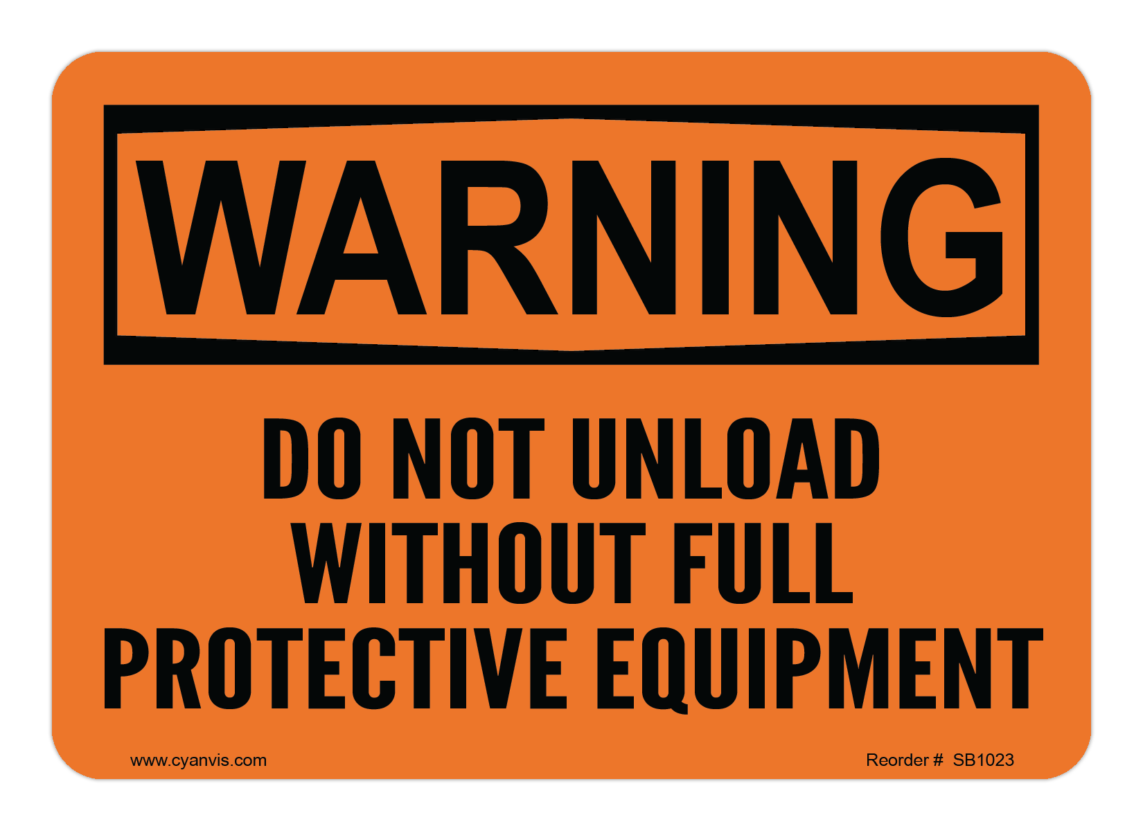 High quality Warning safety sign – CYANvisuals.com