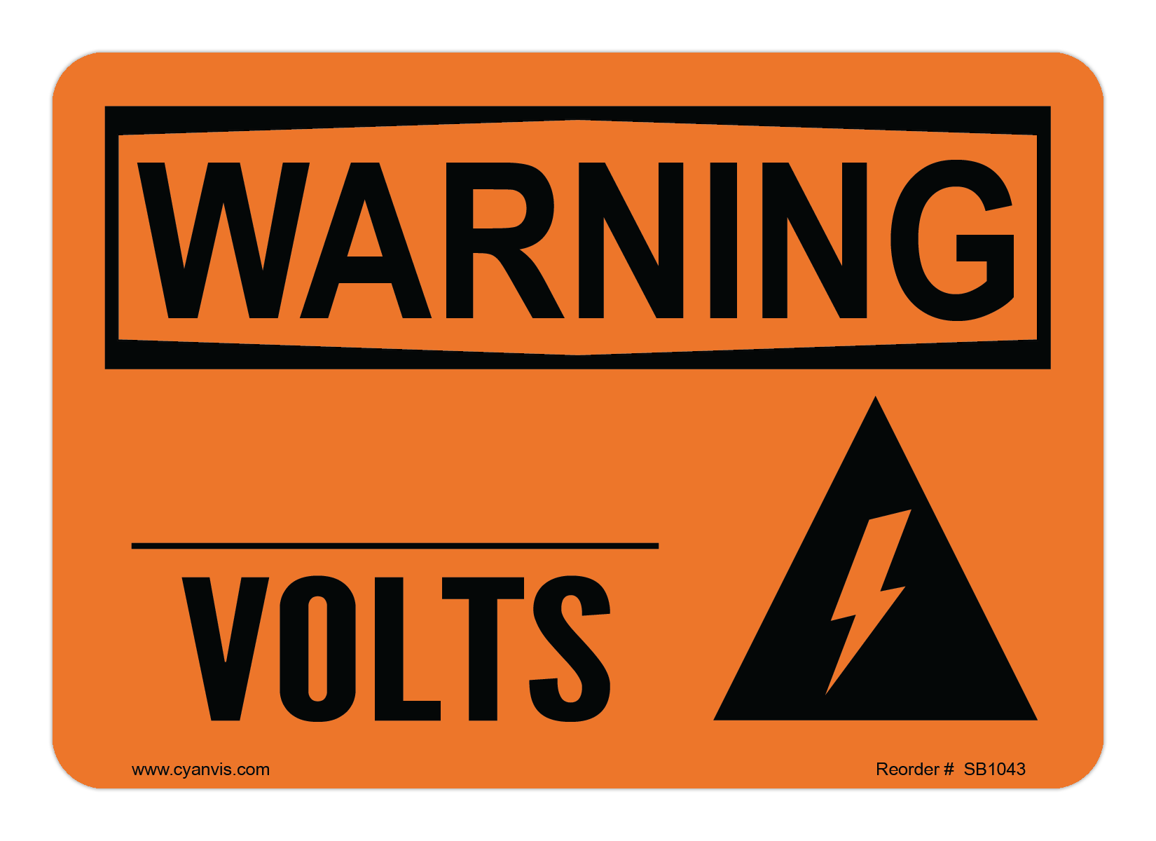 High quality Warning safety sign – CYANvisuals.com