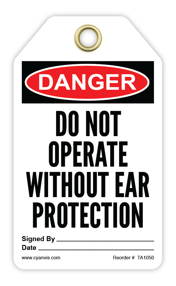 High quality Danger safety tag – CYANvisuals.com