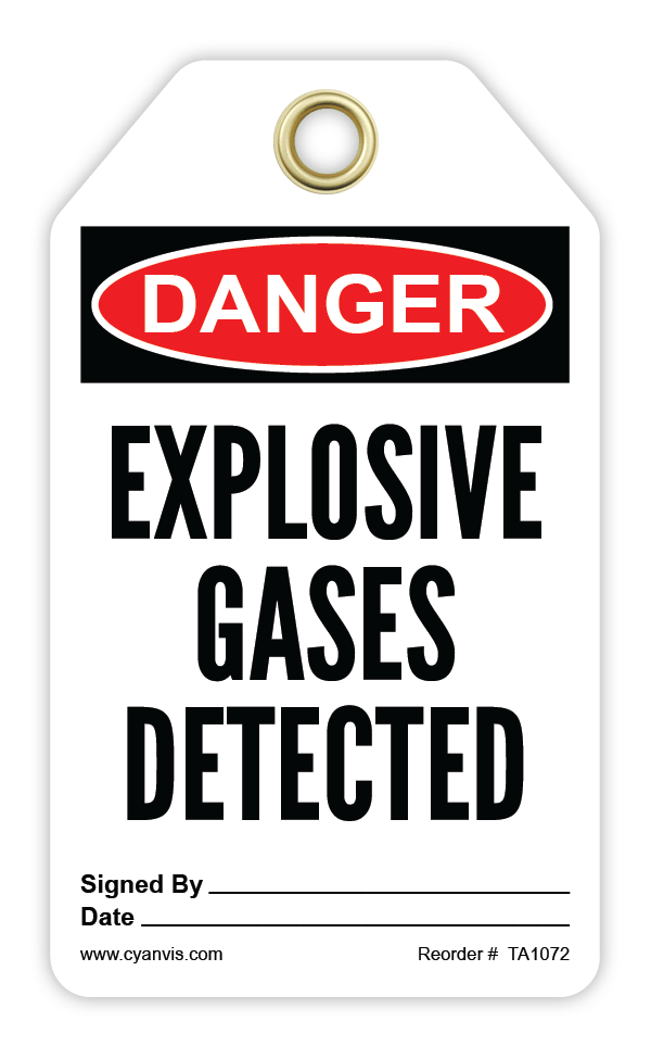 High quality Danger safety tag – CYANvisuals.com