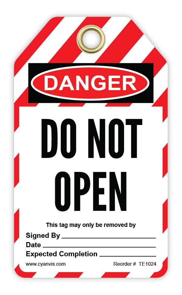 High quality Lockout safety tag – CYANvisuals.com