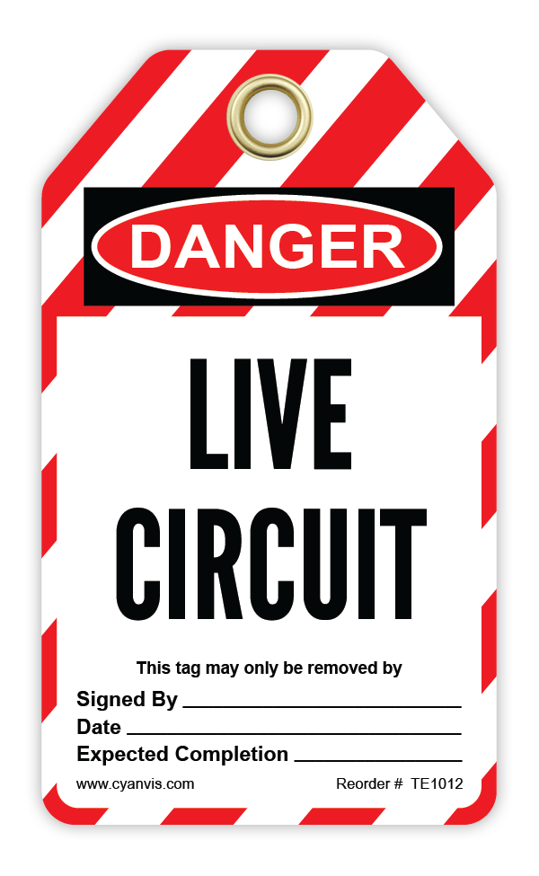High quality Lockout safety tag – CYANvisuals.com