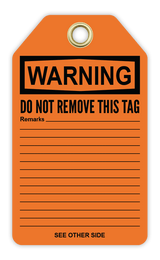 Safety Tag: Warning - DEFECTIVE DO NOT USE - CYANvisuals