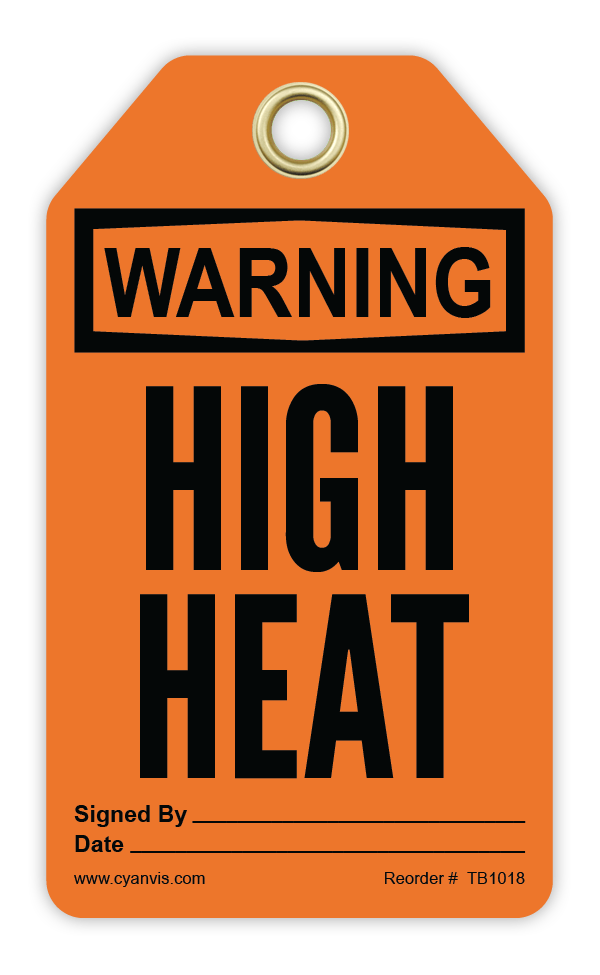 High quality Warning safety tag