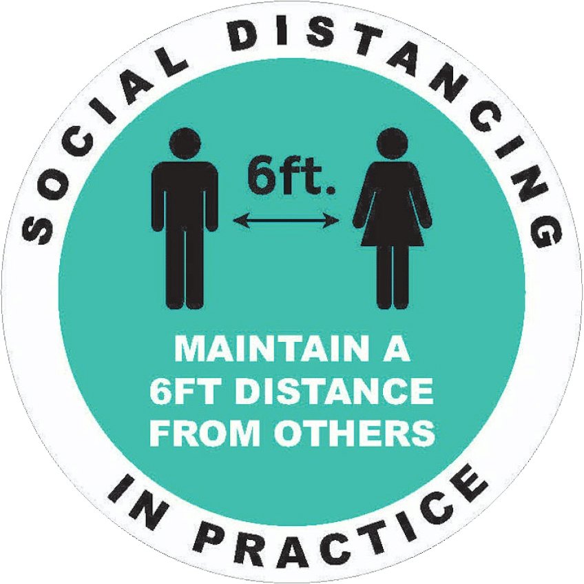 SOCIAL DISTANCING IN PRACTICE - CYANvisuals