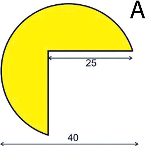 Soft Edge Flexible Warning & Protection Systems (1 Metre) - CYANvisuals