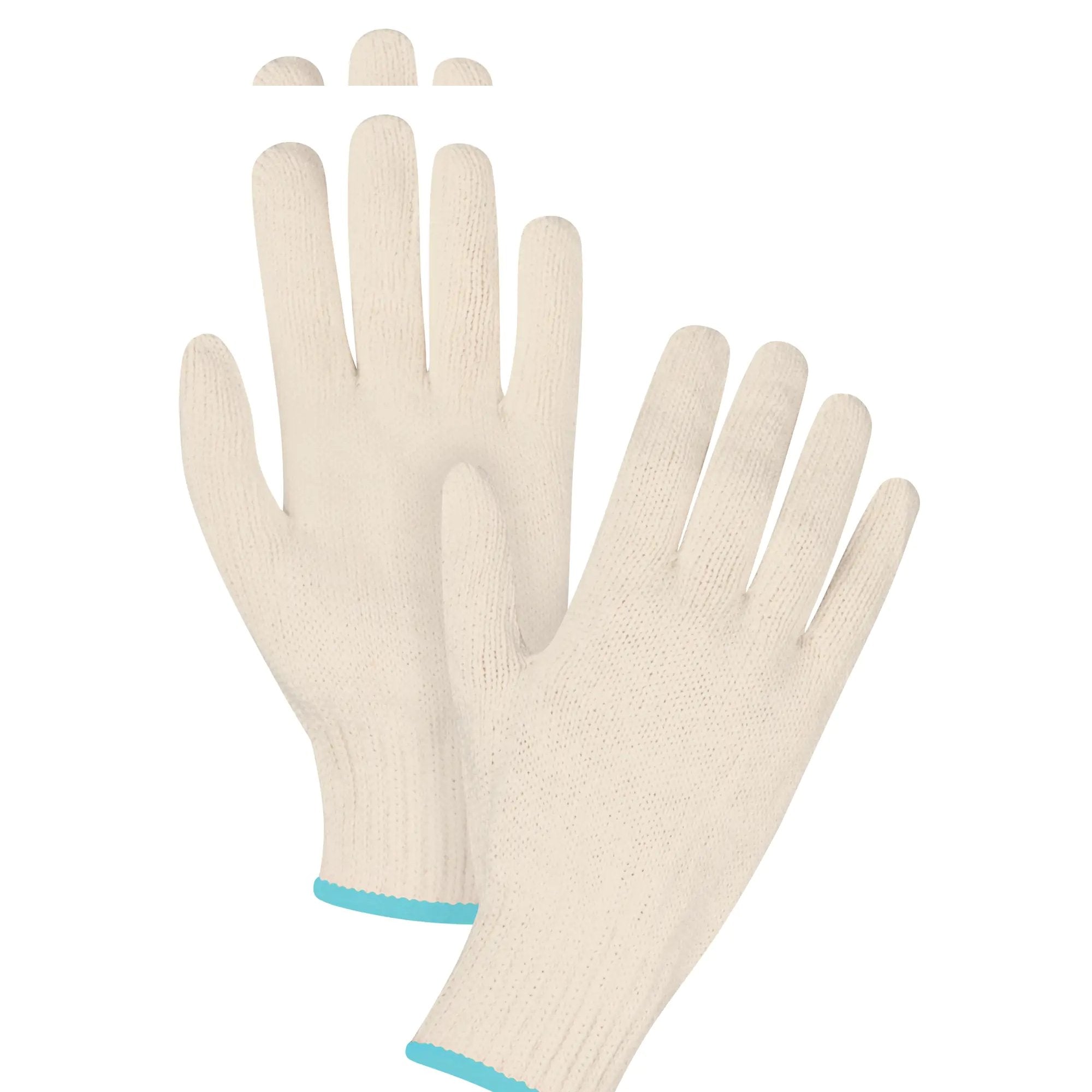 String Knit Gloves - Poly/Cotton, 7 gauge. - CYANvisuals