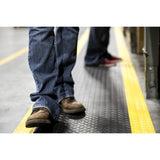 UltraSoft Diamond-Plate No. 414 & No. 415 (9/16" Black/Yellow) - CYANvisuals