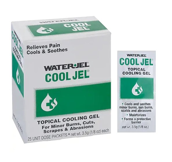 Water Jel® Cool Jel® - Topical Cooling Gel - CYANvisuals